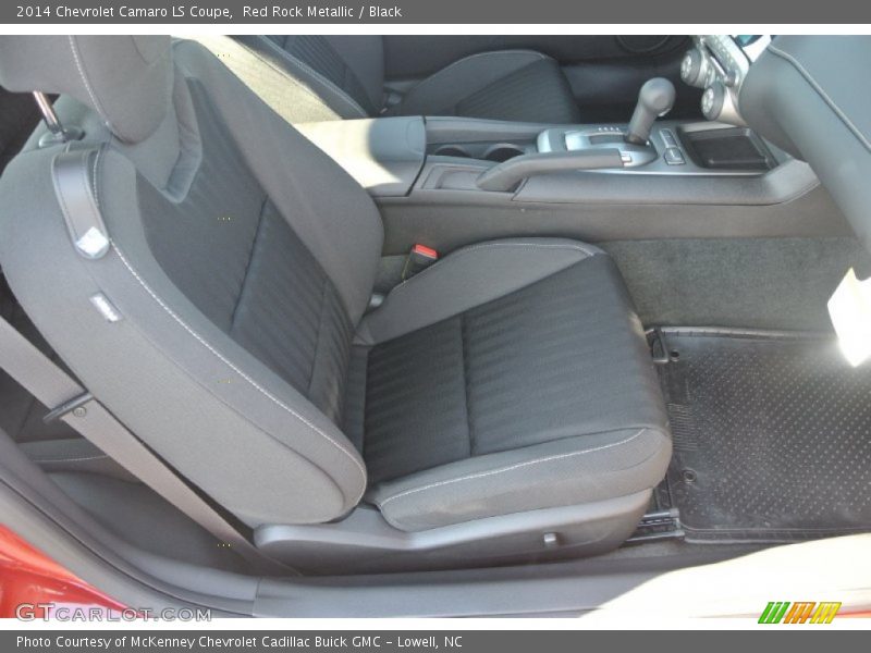 Red Rock Metallic / Black 2014 Chevrolet Camaro LS Coupe
