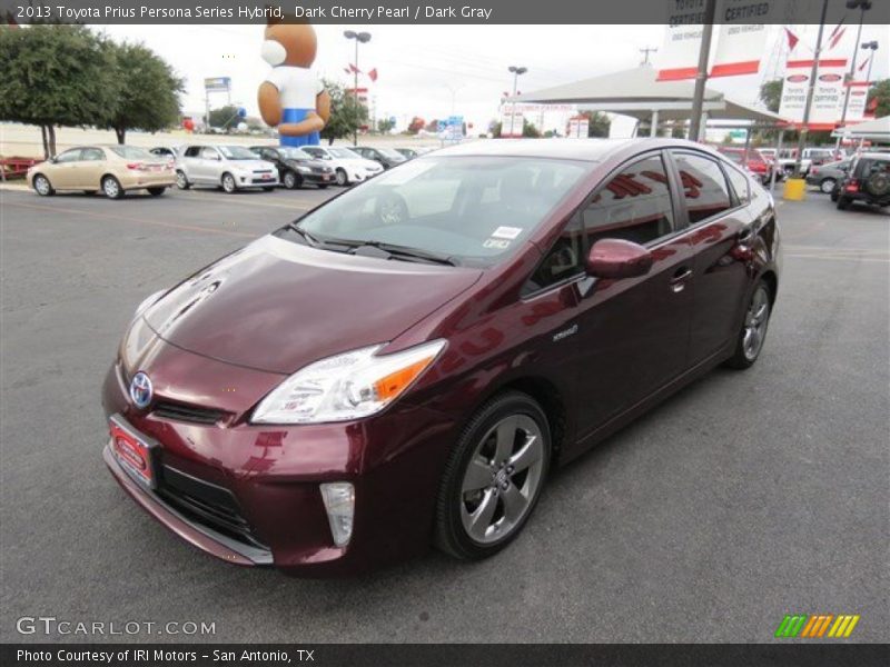 Dark Cherry Pearl / Dark Gray 2013 Toyota Prius Persona Series Hybrid