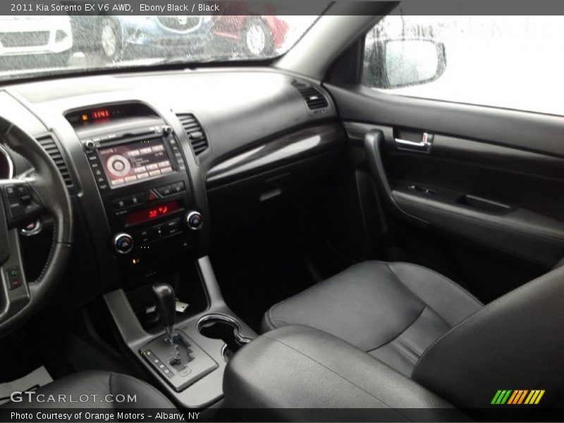 Ebony Black / Black 2011 Kia Sorento EX V6 AWD