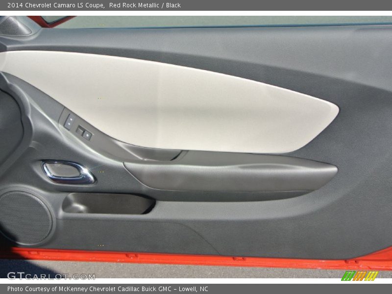 Red Rock Metallic / Black 2014 Chevrolet Camaro LS Coupe