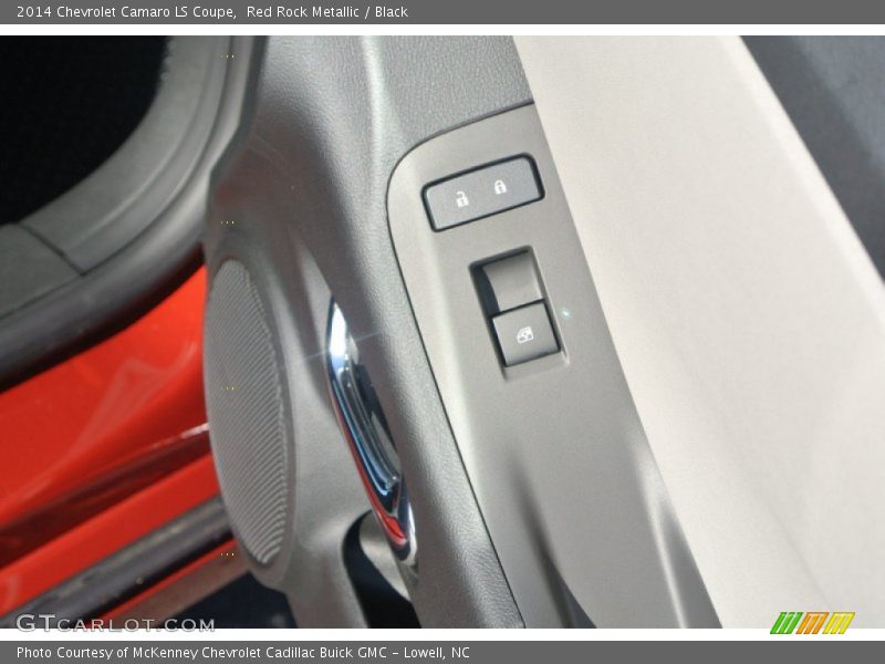 Red Rock Metallic / Black 2014 Chevrolet Camaro LS Coupe