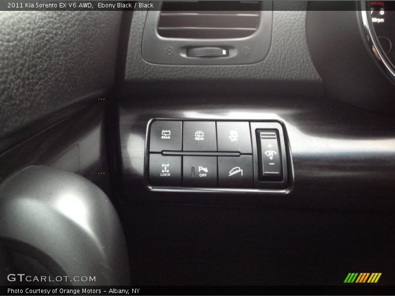 Ebony Black / Black 2011 Kia Sorento EX V6 AWD