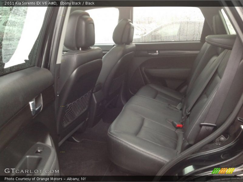 Ebony Black / Black 2011 Kia Sorento EX V6 AWD
