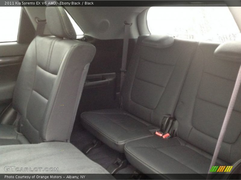 Ebony Black / Black 2011 Kia Sorento EX V6 AWD