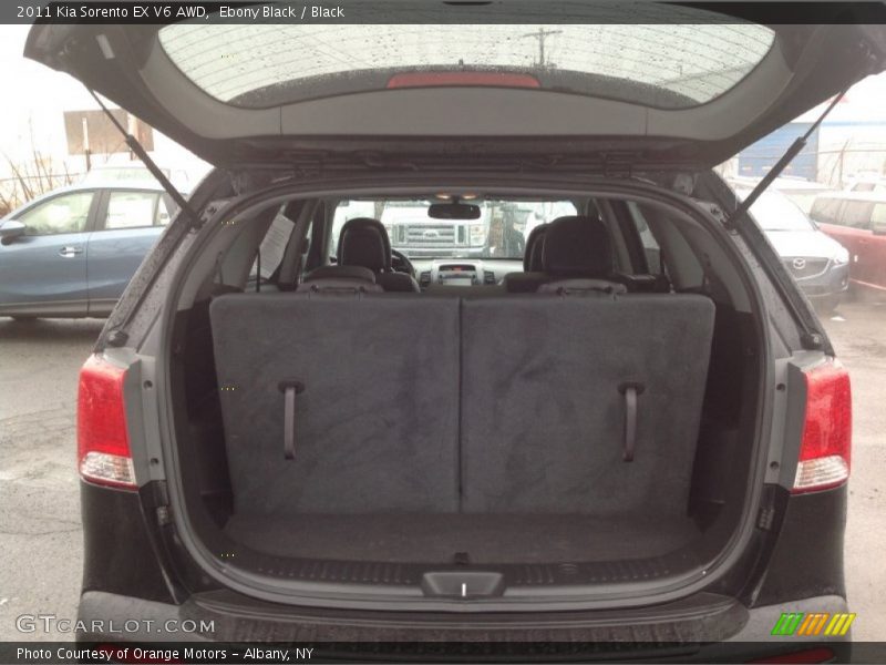 Ebony Black / Black 2011 Kia Sorento EX V6 AWD