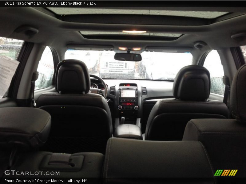 Ebony Black / Black 2011 Kia Sorento EX V6 AWD