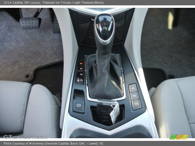 Platinum Ice Tricoat / Light Titanium/Ebony 2014 Cadillac SRX Luxury