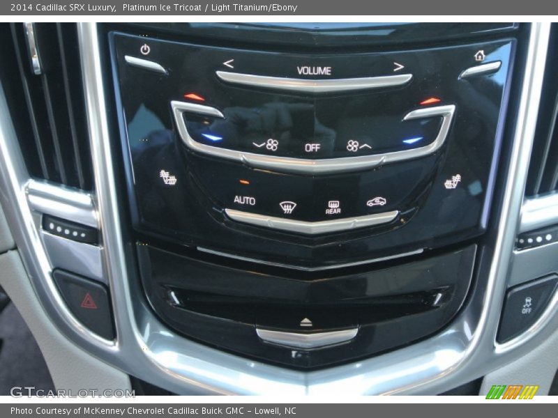 Platinum Ice Tricoat / Light Titanium/Ebony 2014 Cadillac SRX Luxury