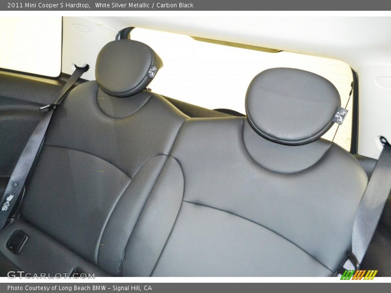 White Silver Metallic / Carbon Black 2011 Mini Cooper S Hardtop
