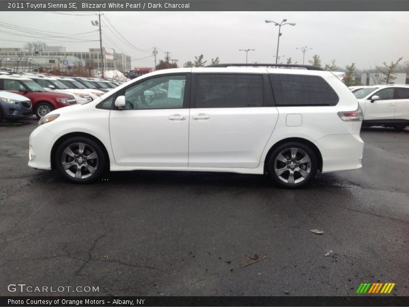  2011 Sienna SE Blizzard White Pearl