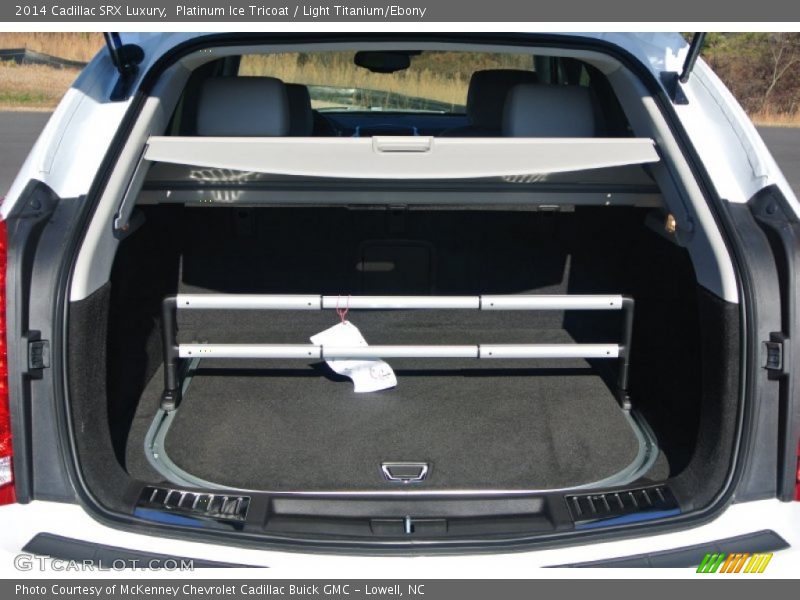 Platinum Ice Tricoat / Light Titanium/Ebony 2014 Cadillac SRX Luxury