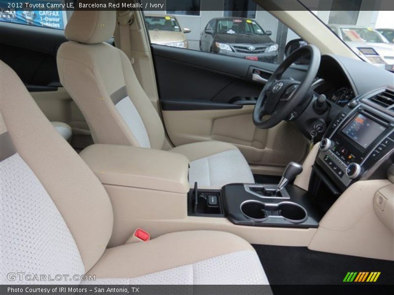 Barcelona Red Metallic / Ivory 2012 Toyota Camry LE