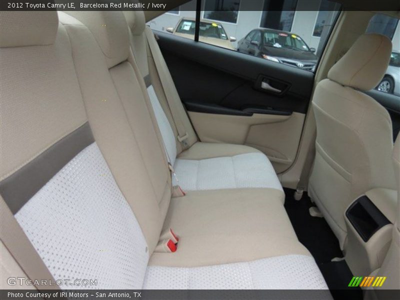 Barcelona Red Metallic / Ivory 2012 Toyota Camry LE