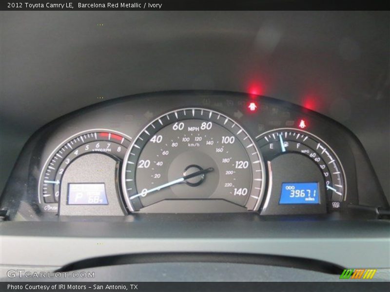 Barcelona Red Metallic / Ivory 2012 Toyota Camry LE