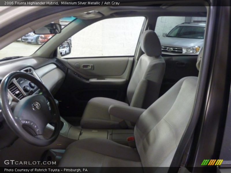 Millenium Silver Metallic / Ash Gray 2006 Toyota Highlander Hybrid