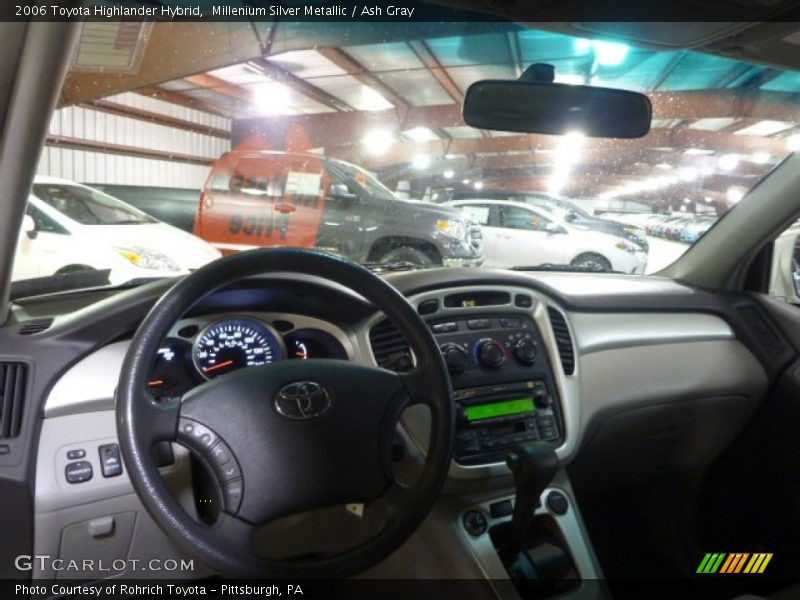 Millenium Silver Metallic / Ash Gray 2006 Toyota Highlander Hybrid