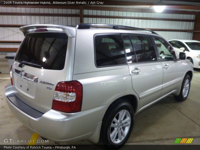 Millenium Silver Metallic / Ash Gray 2006 Toyota Highlander Hybrid