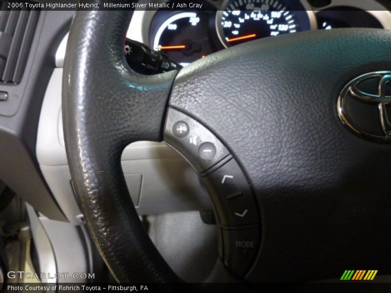 Millenium Silver Metallic / Ash Gray 2006 Toyota Highlander Hybrid