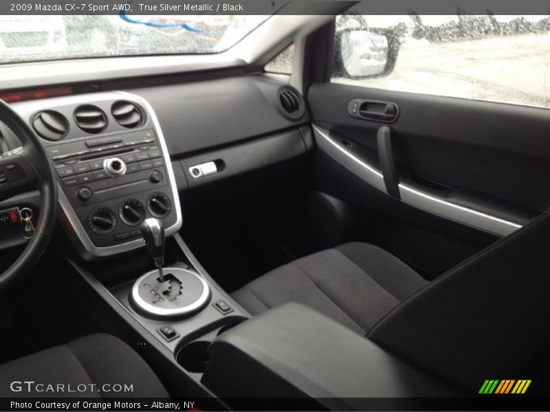 True Silver Metallic / Black 2009 Mazda CX-7 Sport AWD