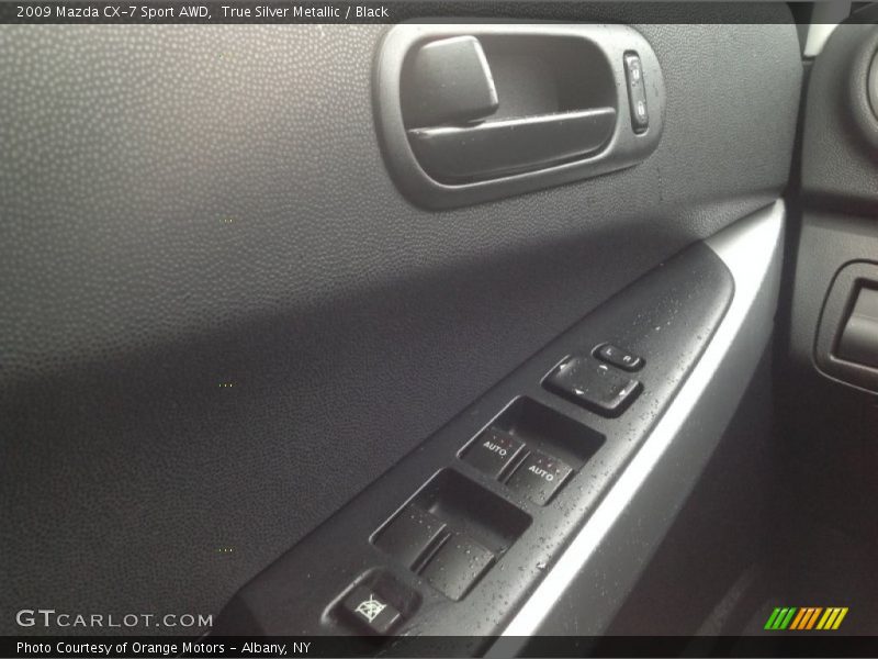 True Silver Metallic / Black 2009 Mazda CX-7 Sport AWD