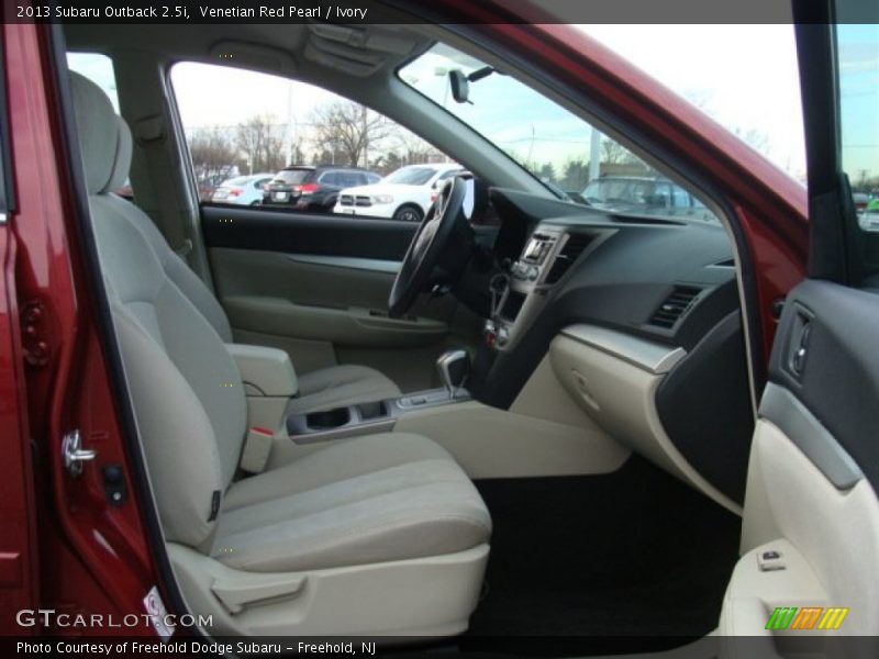 Venetian Red Pearl / Ivory 2013 Subaru Outback 2.5i