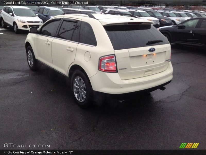 Creme Brulee / Charcoal 2008 Ford Edge Limited AWD