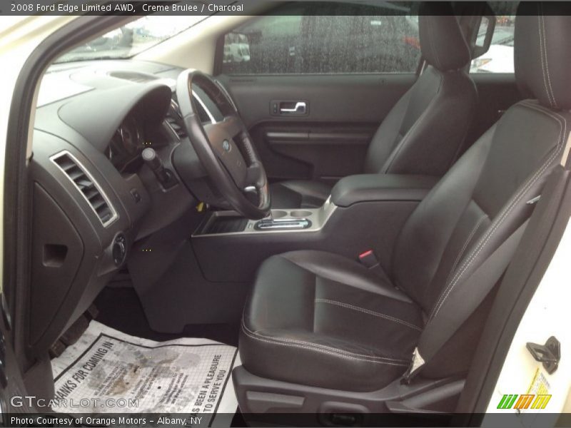 Creme Brulee / Charcoal 2008 Ford Edge Limited AWD