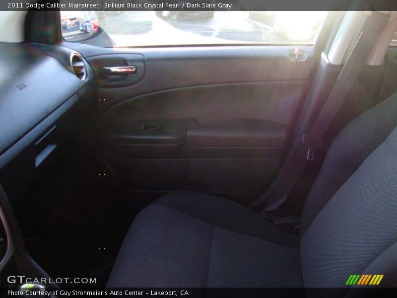 Brilliant Black Crystal Pearl / Dark Slate Gray 2011 Dodge Caliber Mainstreet