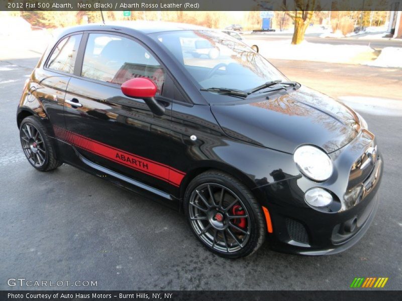 Front 3/4 View of 2012 500 Abarth