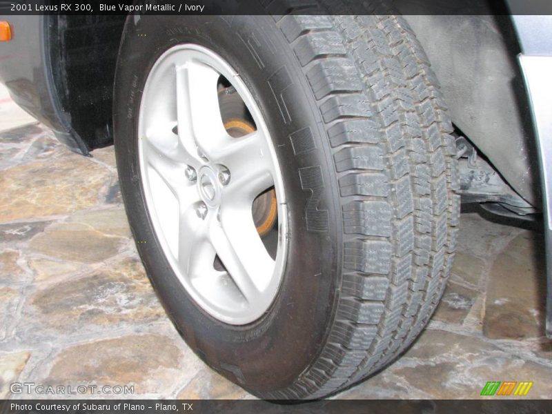 Blue Vapor Metallic / Ivory 2001 Lexus RX 300