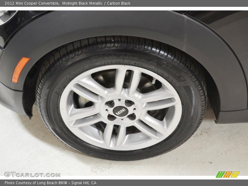 Midnight Black Metallic / Carbon Black 2012 Mini Cooper Convertible