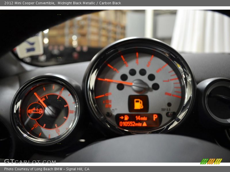 Midnight Black Metallic / Carbon Black 2012 Mini Cooper Convertible