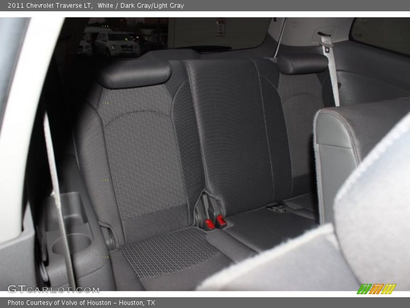 White / Dark Gray/Light Gray 2011 Chevrolet Traverse LT
