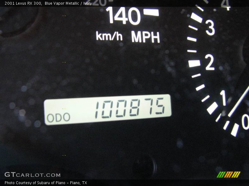 Blue Vapor Metallic / Ivory 2001 Lexus RX 300