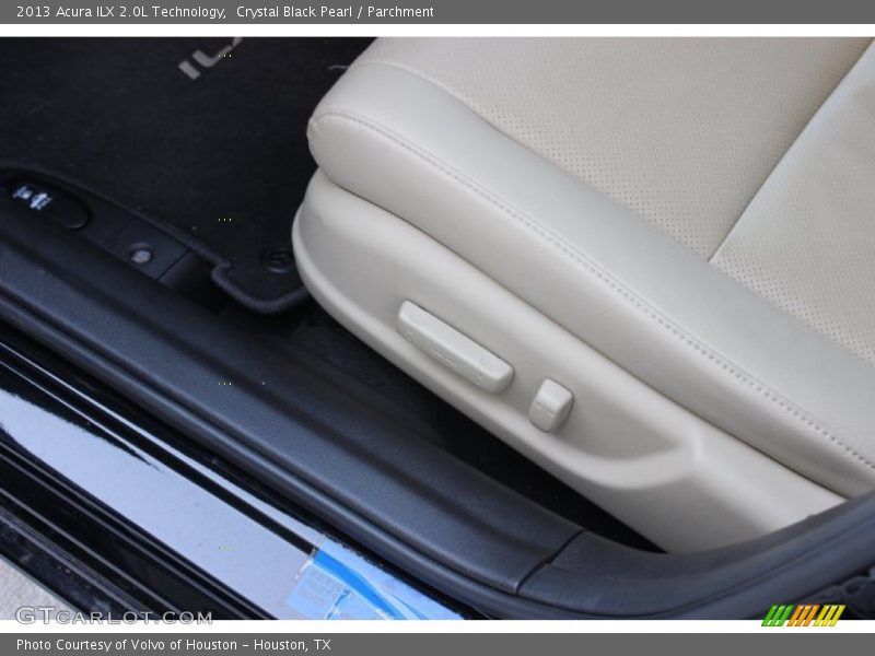 Crystal Black Pearl / Parchment 2013 Acura ILX 2.0L Technology