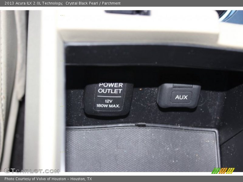 Crystal Black Pearl / Parchment 2013 Acura ILX 2.0L Technology