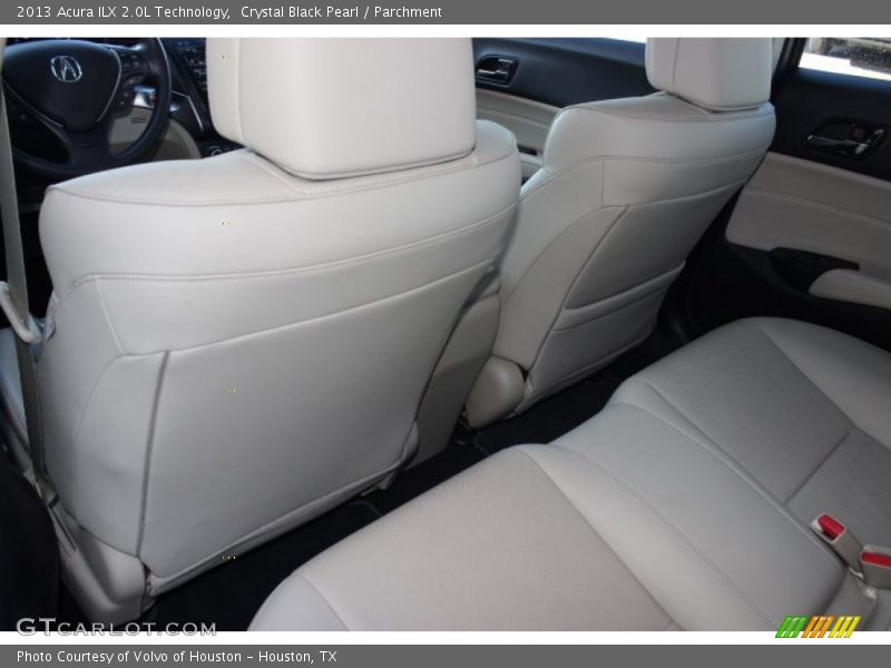 Crystal Black Pearl / Parchment 2013 Acura ILX 2.0L Technology