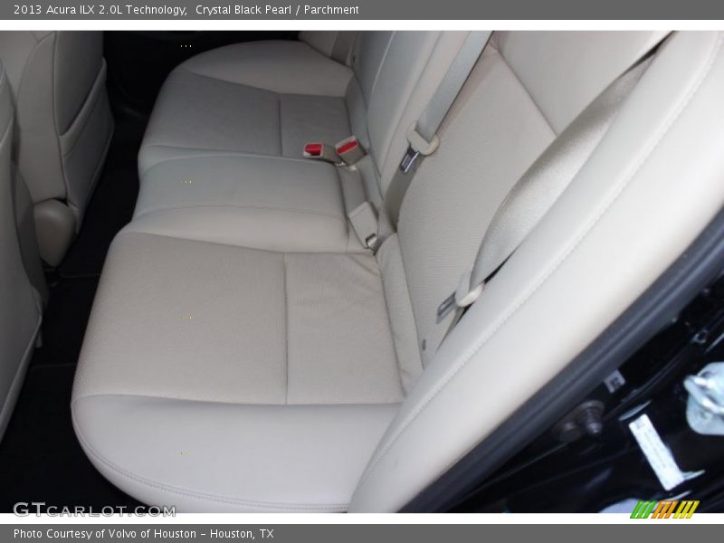 Crystal Black Pearl / Parchment 2013 Acura ILX 2.0L Technology