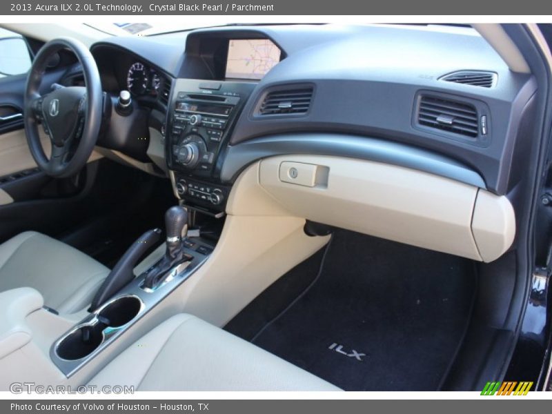Crystal Black Pearl / Parchment 2013 Acura ILX 2.0L Technology