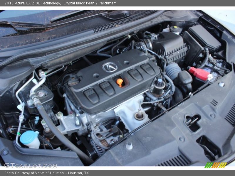 Crystal Black Pearl / Parchment 2013 Acura ILX 2.0L Technology