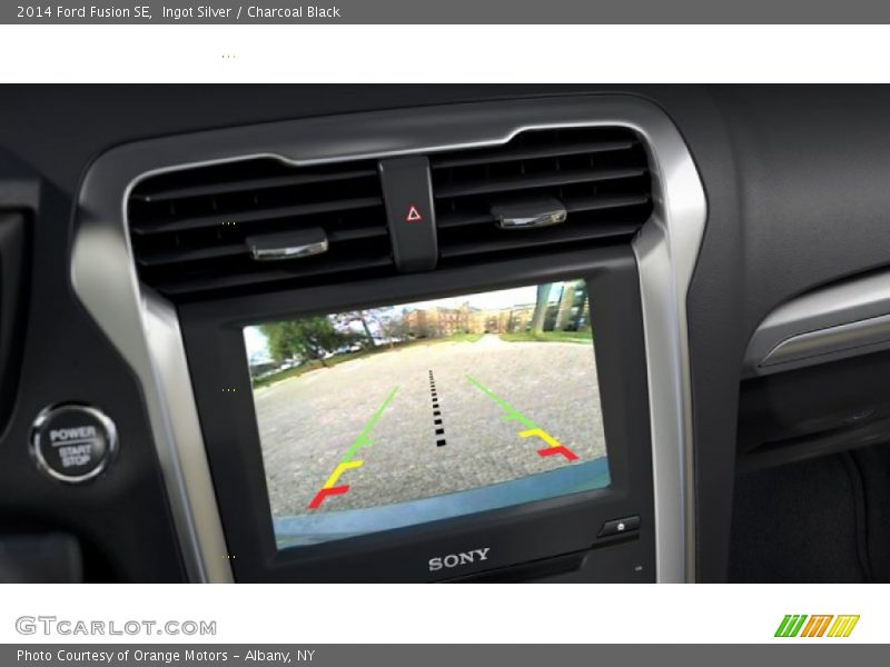 Ingot Silver / Charcoal Black 2014 Ford Fusion SE