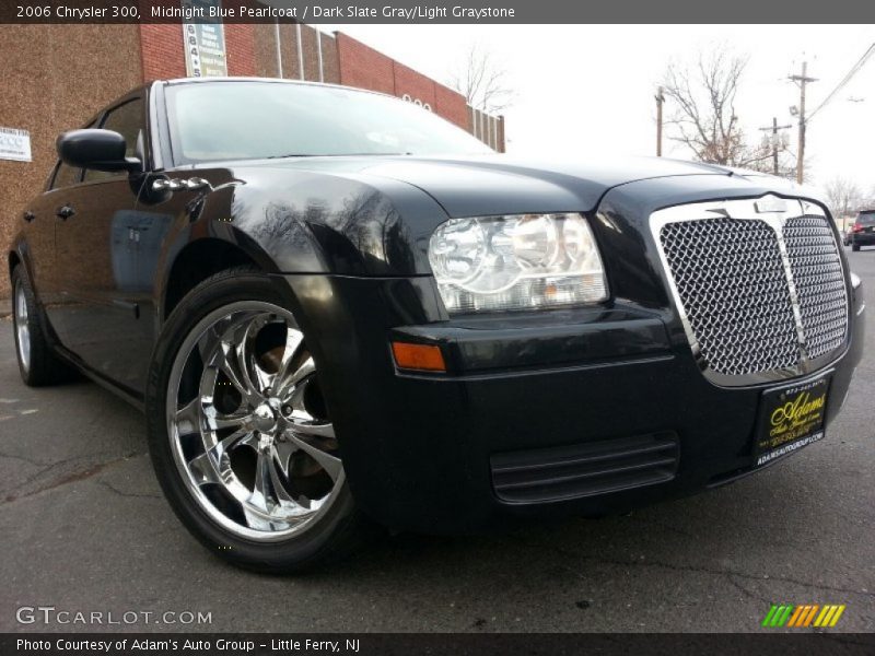 Midnight Blue Pearlcoat / Dark Slate Gray/Light Graystone 2006 Chrysler 300