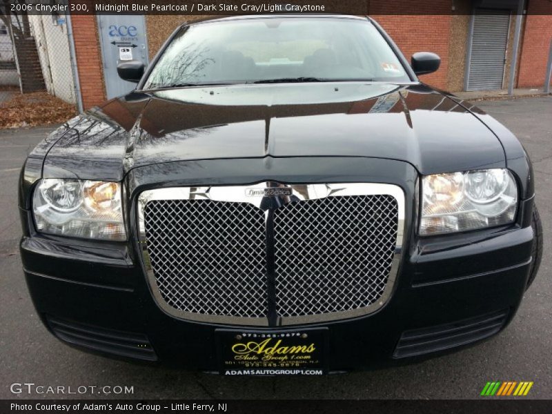 Midnight Blue Pearlcoat / Dark Slate Gray/Light Graystone 2006 Chrysler 300