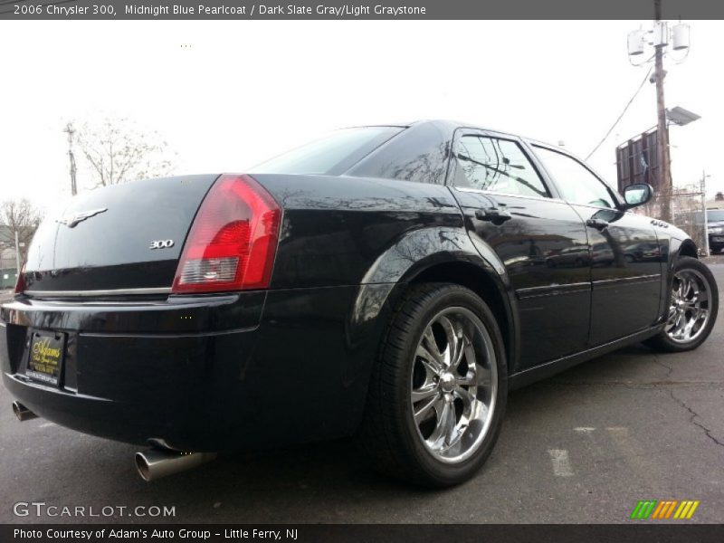 Midnight Blue Pearlcoat / Dark Slate Gray/Light Graystone 2006 Chrysler 300