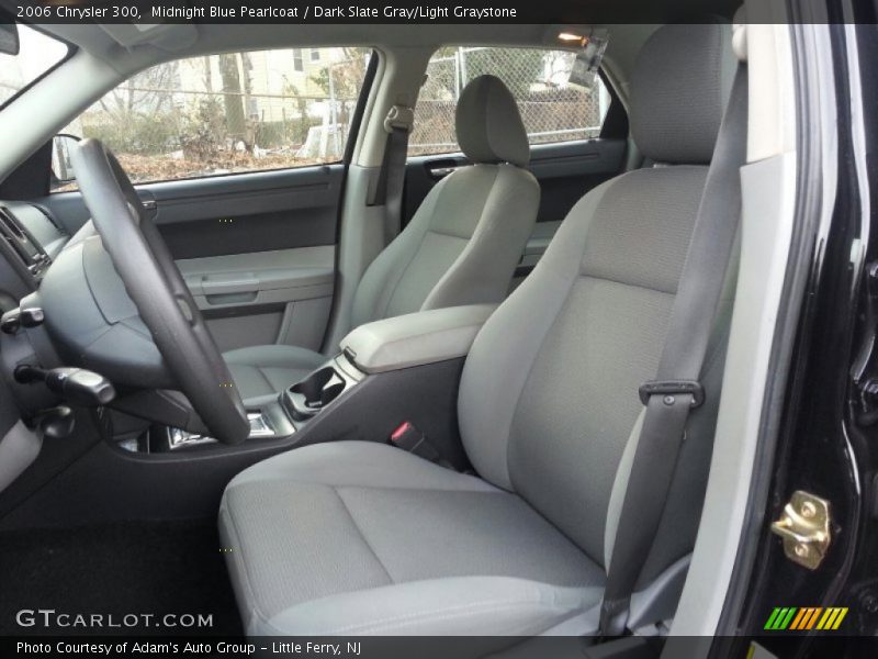 Midnight Blue Pearlcoat / Dark Slate Gray/Light Graystone 2006 Chrysler 300