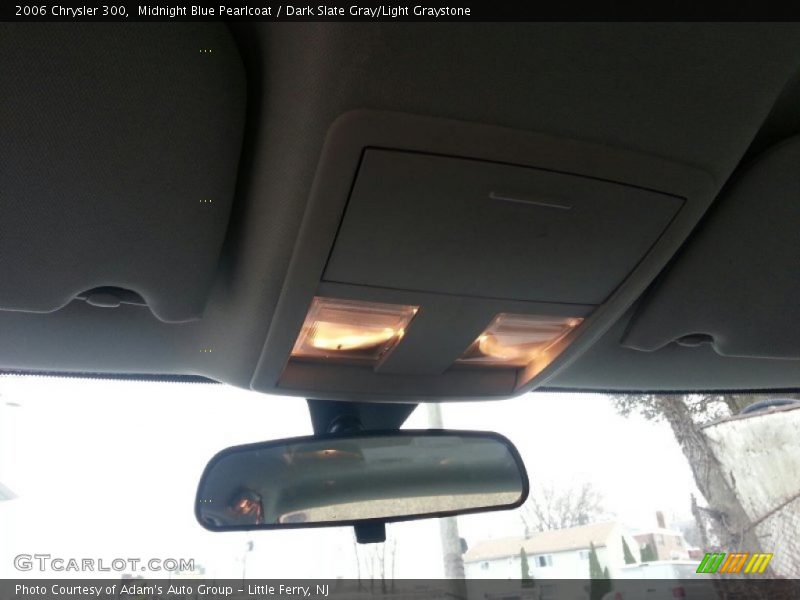 Midnight Blue Pearlcoat / Dark Slate Gray/Light Graystone 2006 Chrysler 300