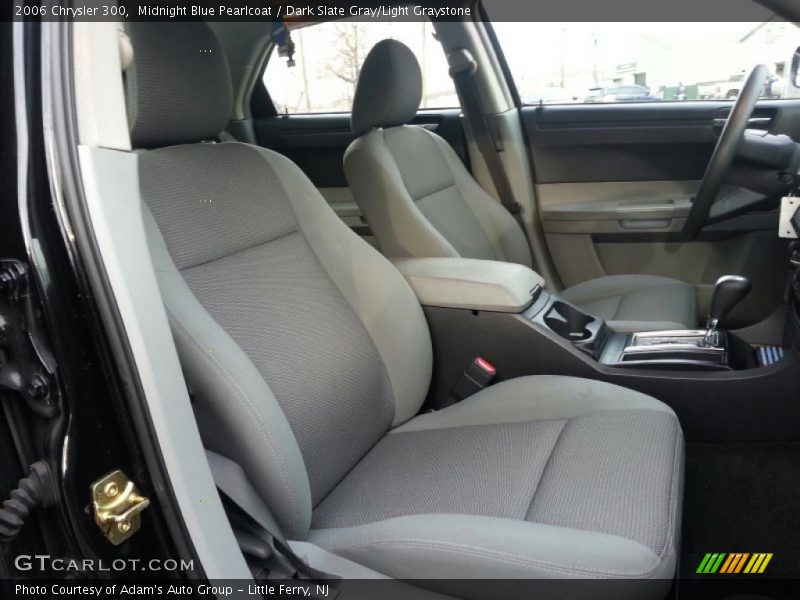 Midnight Blue Pearlcoat / Dark Slate Gray/Light Graystone 2006 Chrysler 300