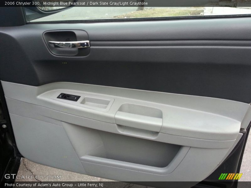 Midnight Blue Pearlcoat / Dark Slate Gray/Light Graystone 2006 Chrysler 300