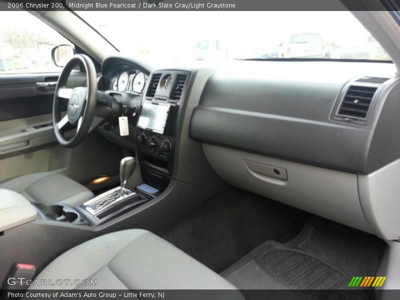 Midnight Blue Pearlcoat / Dark Slate Gray/Light Graystone 2006 Chrysler 300