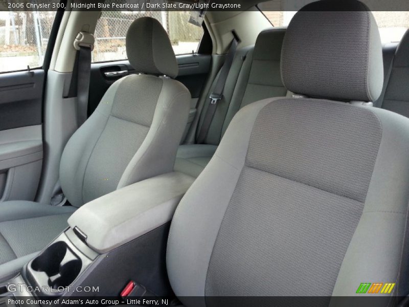 Midnight Blue Pearlcoat / Dark Slate Gray/Light Graystone 2006 Chrysler 300